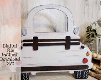Interchangeable Holiday Truck SVG, Interchangeable Truck, Laser cut file, shelf sitter, Glowforge