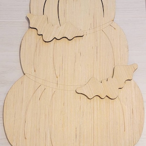 Pumpkin door hanger blank, DIY Blank, door hanger, Fall, Halloween