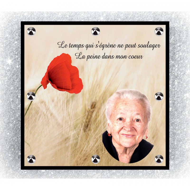 Plaque Funéraire Personnalisée