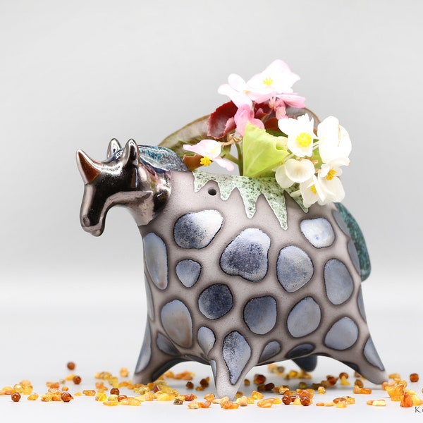 Unicorn Flower Vase Etsy