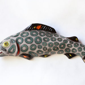 Ceramic Fish Wall Decor, Handmade Art, Fisherman Gift, Home Decor, MADE TO ORDER