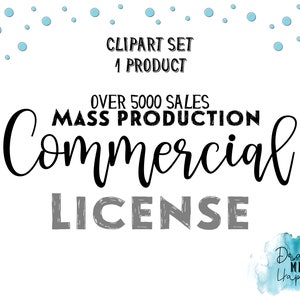 Licence commerciale de production de masse