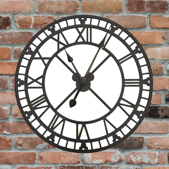24” Mickey Farmhouse Clock Round