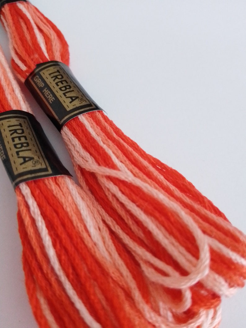 Red Embroidery Threads cross Stitch Embroidery Threads Etsy UK