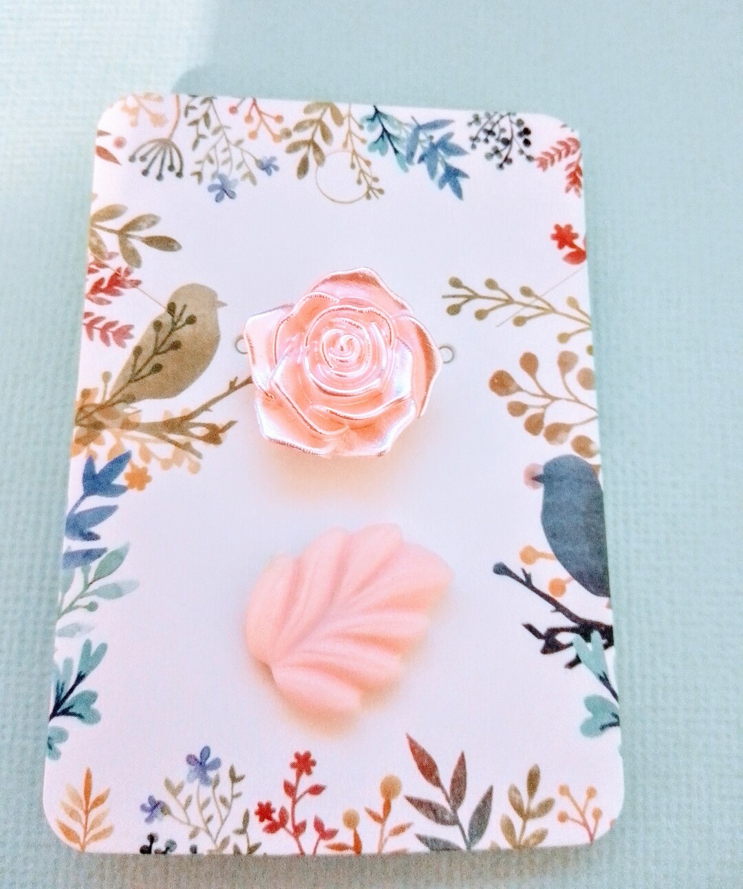 Handmade Flower Pin Badges, Duo Colour Themed Badges, Wedding Gift