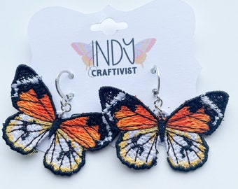 Made to Order FSL Full Butterfly Earrings