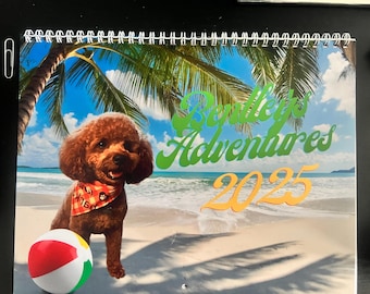 Calendario de mascotas personalizado 2026