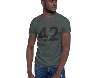 42 is the Answer T-Shirt | Hitchhiker's Guide Inspired