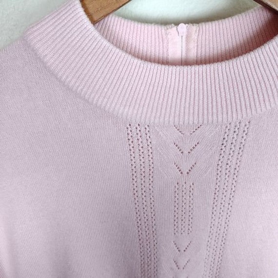 SZ 2X - Vintage Koret Short Sleeve Sweater Light … - image 4