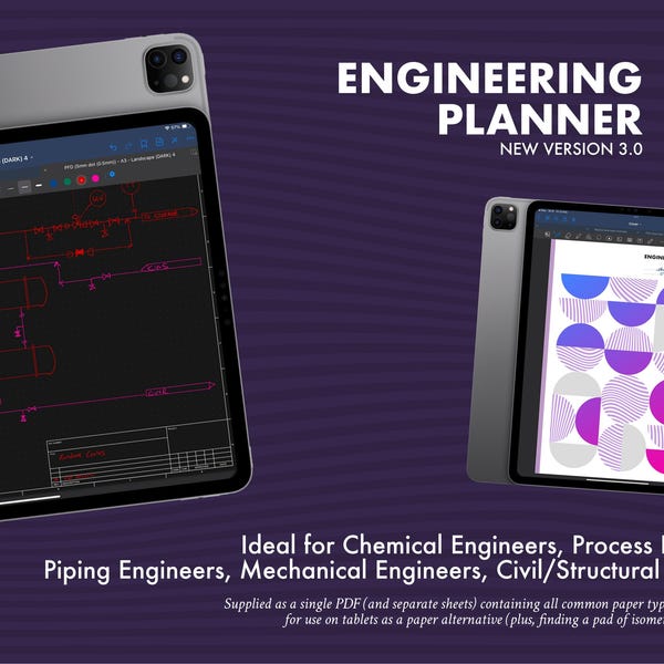 Engineering Planner - Etsy