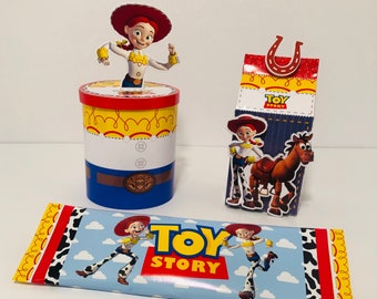 Toy Story birthday Decoration- Toy story birthday printable- Jessie -  Digital- INSTANT DOWNLOAD