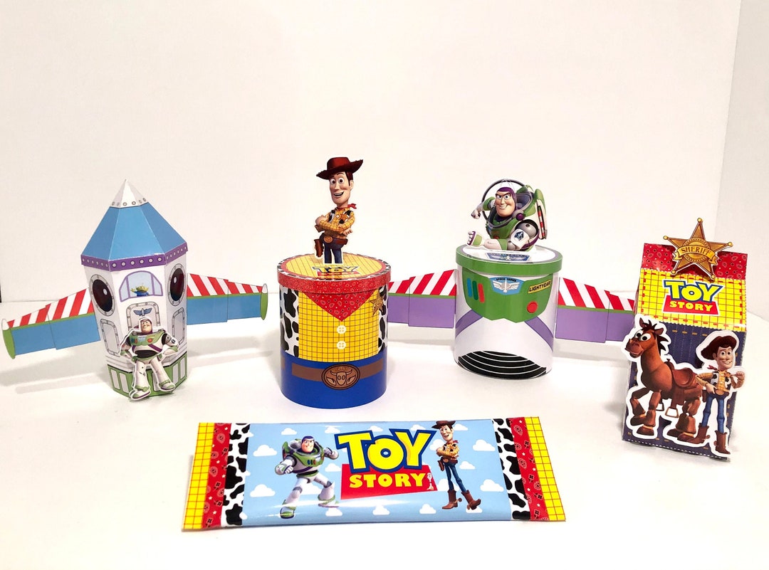 Kit Cumpleaños En Casa - Decoración Cumple Virtual Toy Story