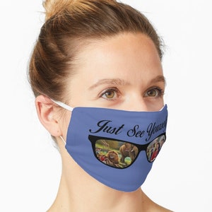 JW Face Mask | JW ORG Just See Yourself Fabric Face Mask for Jehovah's Witnesses