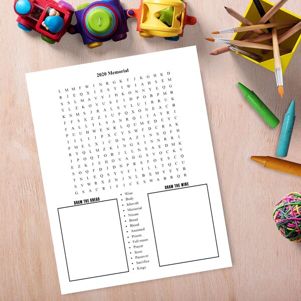 Jw Kids Convention Activity Sheets - Etsy