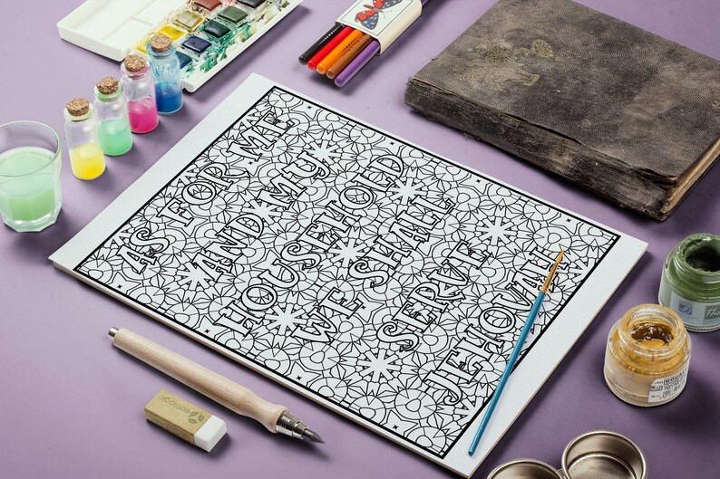 JW Printables Jw Coloring Pages Jw Adult Coloring Jw Word - Etsy Australia