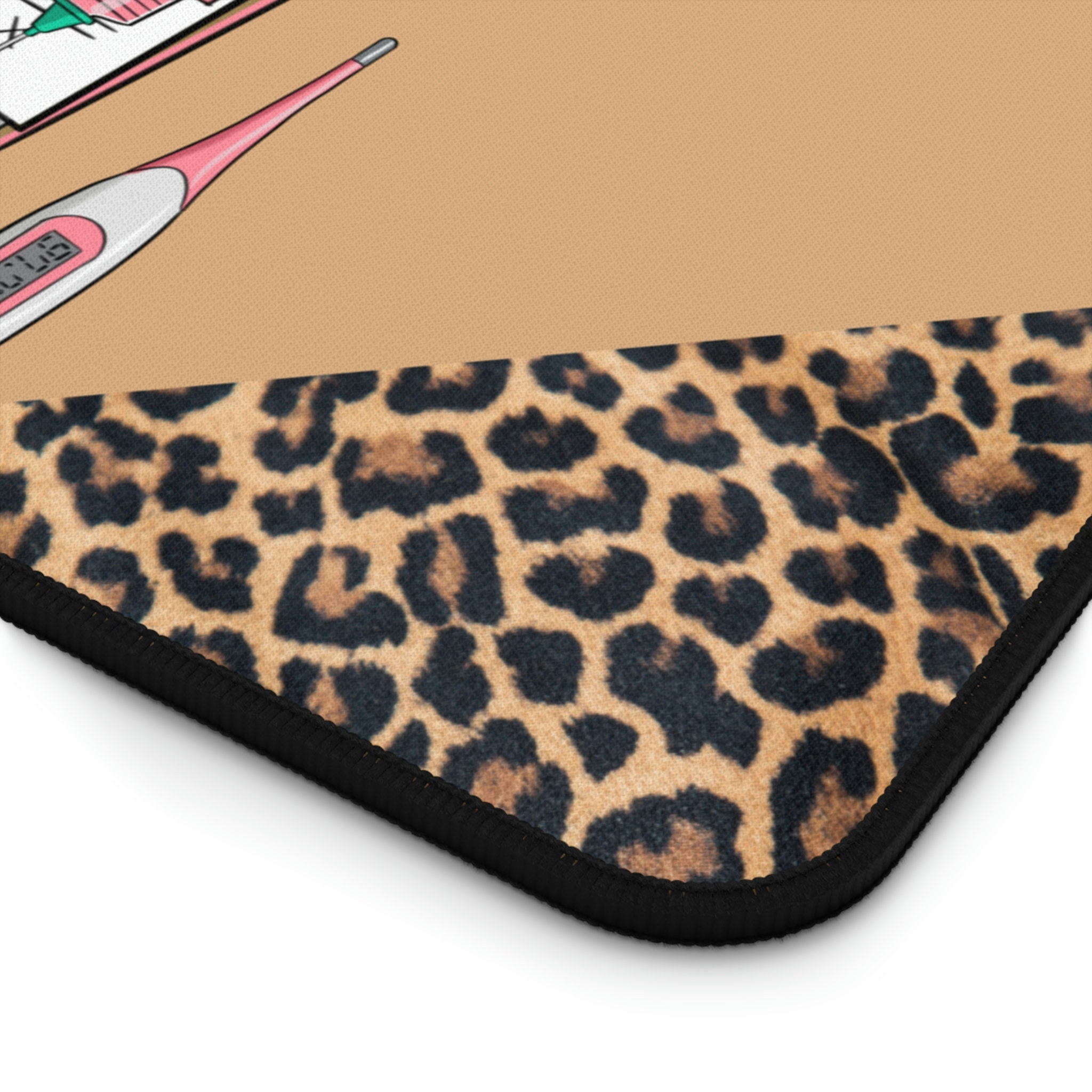 Custom Nurse Desk Mat Black Nurse Desk Mat Nurse Gift Etsy