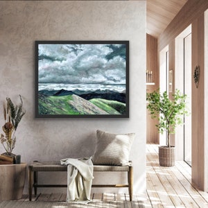 Afternoon Aria Above Tree Line Collegiate Peaks, Signed Giclée Print of Original Oil Painting by Glory Paulson afbeelding 3