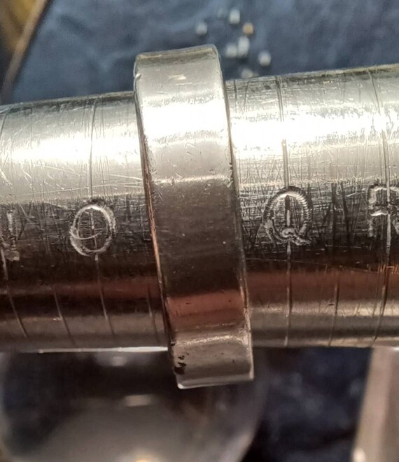 Vintage Hallmarked Solid Silver, Moonstone Ring. … - image 8