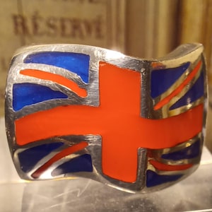 Charm in argento sterling Union Jack .925 x 1 ciondoli Bandiere dell Charm in argento sterling Union Jack .925 x 1 ciondoli Bandiere dell
