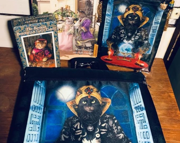 The Baroque Bohemian Cats' Tarot by Alex Ukolov and Karen Etsy