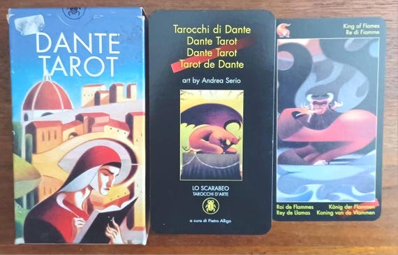 Vintage Rare Dante Tarot, Tarot Cards, 2001, Opened once. - Etsy 日本