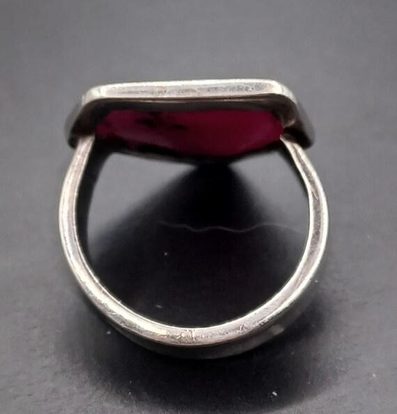 Vintage Hallmarked 1998 Solid Sterling Silver & R… - image 8