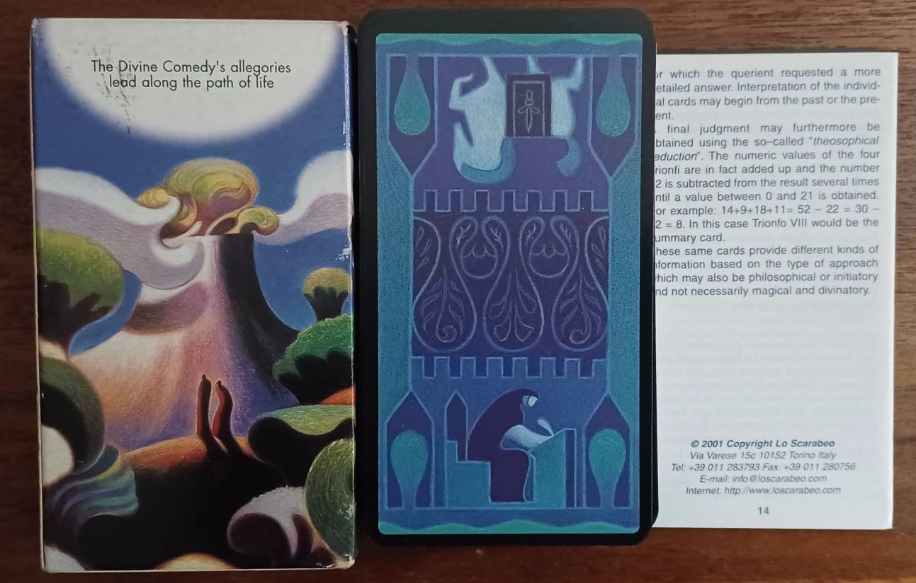 絶版Dante Tarot タロットカード 楽天市場】ダンテ タロット Dante Tarot タロットカード 78枚