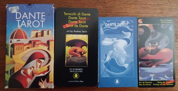 Vintage Rare Dante Tarot, Tarot Cards, 2001, Opened once