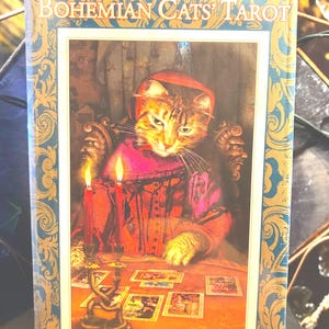The Baroque Bohemian Cats Tarot - Etsy