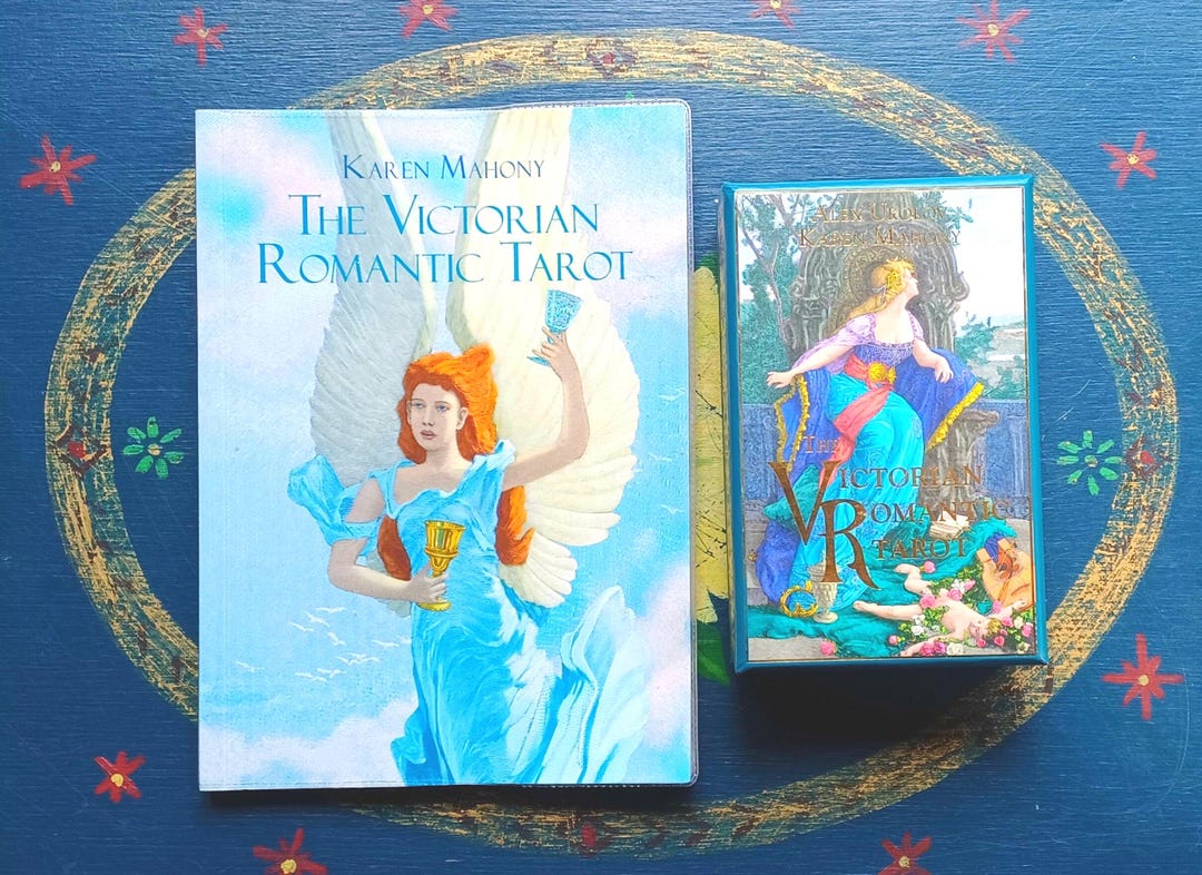 The Victorian Romantic Tarot Deck Cards Baba Studios OOP 3rd