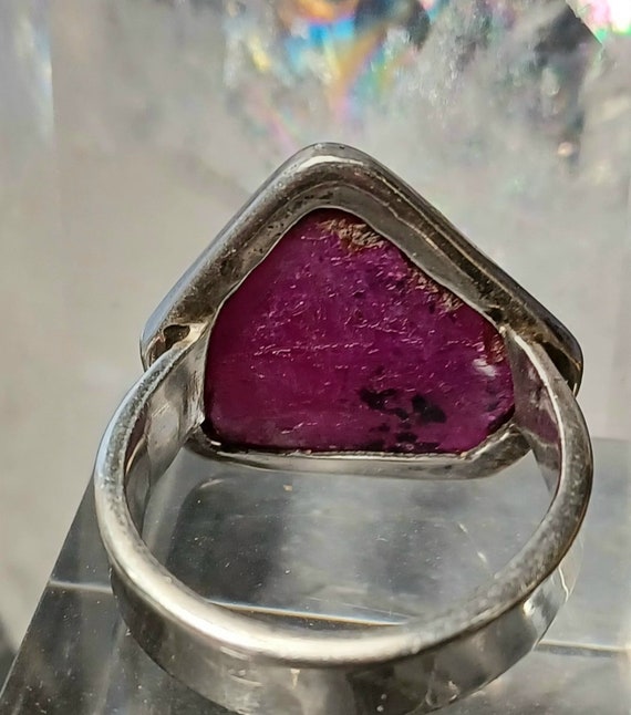 Vintage Hallmarked 1998 Solid Sterling Silver & R… - image 3