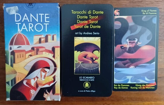 Vintage Rare Dante Tarot, Tarot Cards, 2001, Opened once. - Etsy 日本