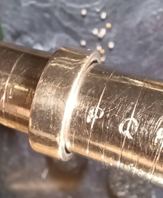 Vintage 1998 Fully Hallmarked SOLID Silver, doubl… - image 6