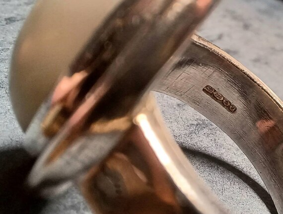 Vintage 1998 Fully Hallmarked SOLID Silver, doubl… - image 5