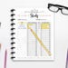 Printable Study Tracker | Study Log & Plan | Exam Prep Study Hour ...