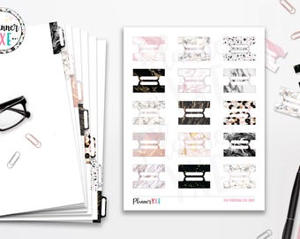Planner Tabs Printable, INSTANT DOWNLOAD