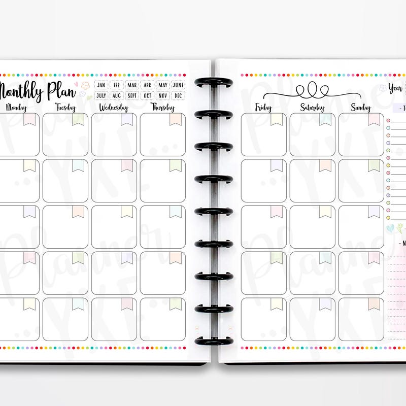 Planner Cover 8.5 X 11 - Etsy