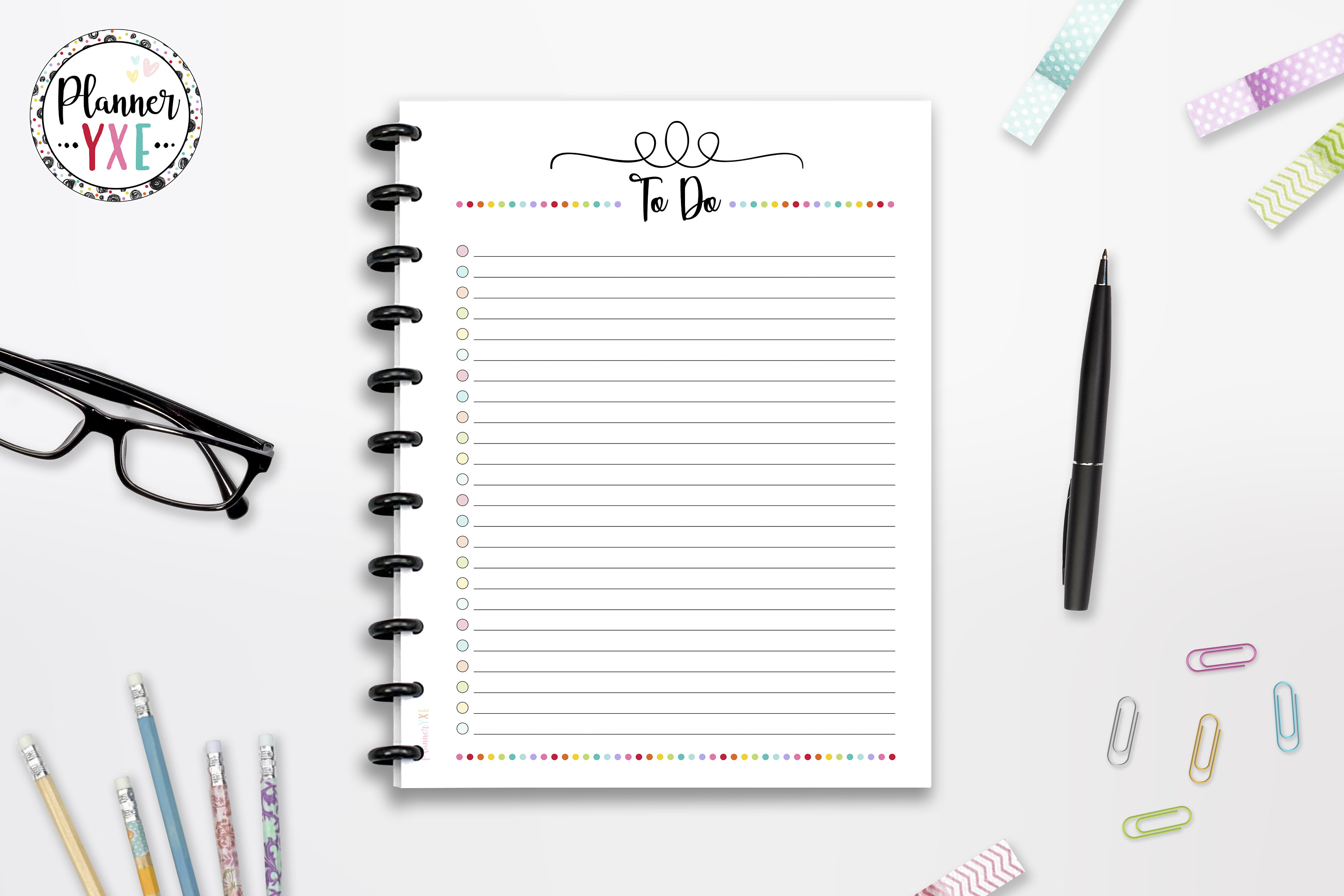 To Do List Printable, Task Tracker, Check List, INSTANT DOWNLOAD, Motivation, Planner Insert, Half Page, 8.5"x11", Classic HP, A4, A5