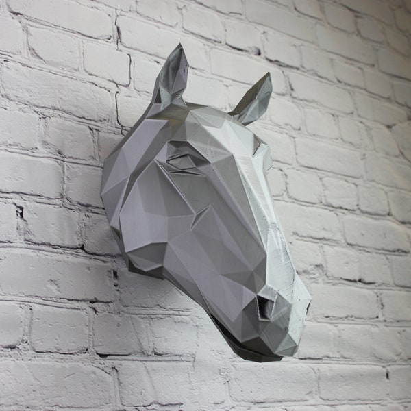Plastic Horse Head Etsy
