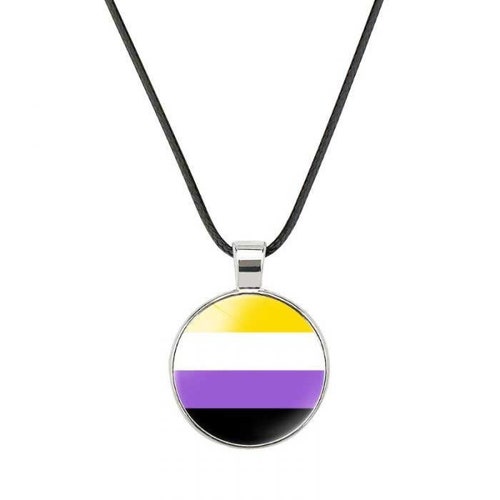 Non Binary Necklace - Etsy