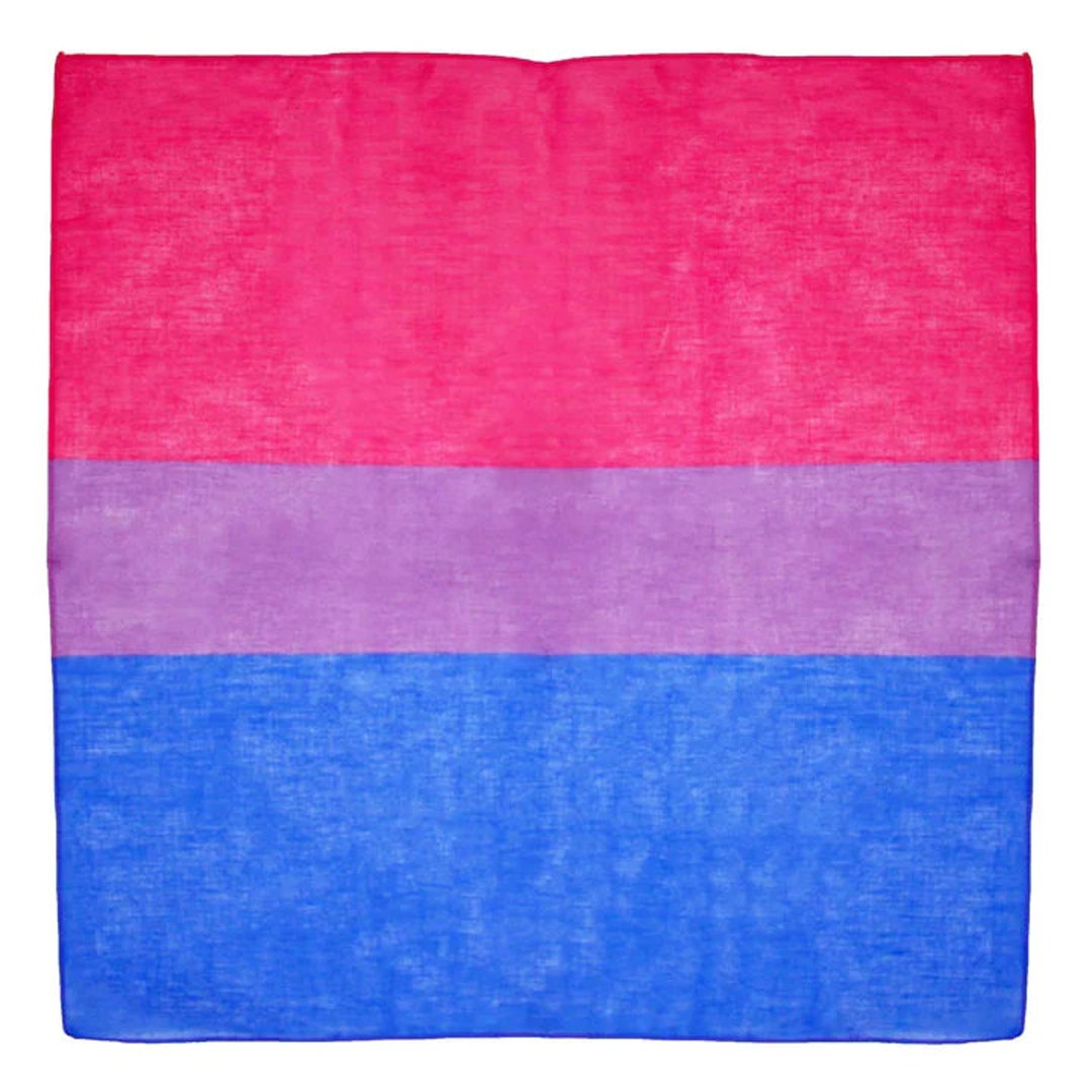 Unime 6 Pack Rainbow Bandanas Stripe Square Scarf for Party Celebrat