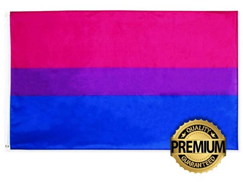 Bisexual Pride Flag Large Premium Quality Bi Flag 5ft X Etsy 