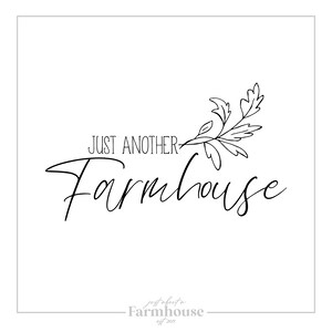 farmhouse logo, farm logo, custom logo, premade logo, natural logo, organic logo
