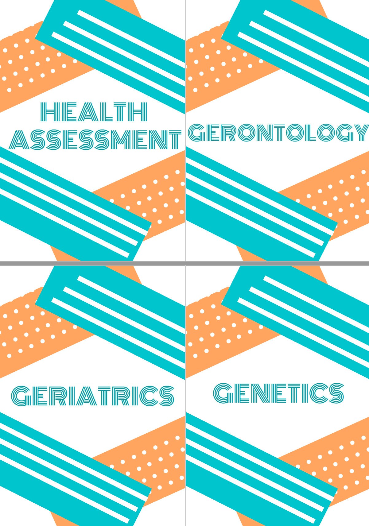 Binder Covers Nursing School Bundle PDF Download Binder Cover Binder