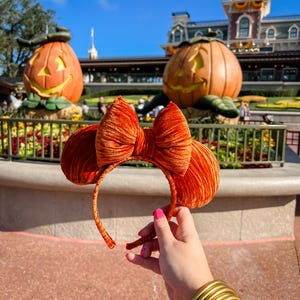 Pumpkin Mouse Ears - Etsy display picture 1