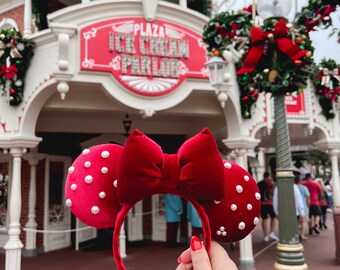 Red Velvet Mouse Ears