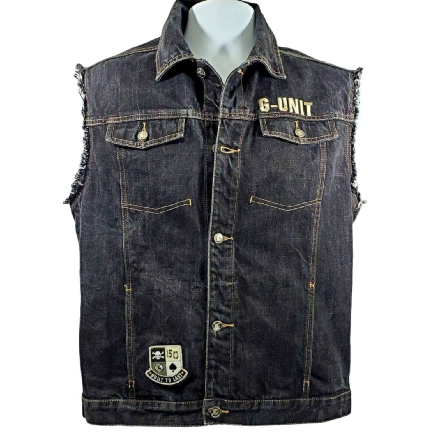 Mens 90s Fashion G Unit Frayed Denim 