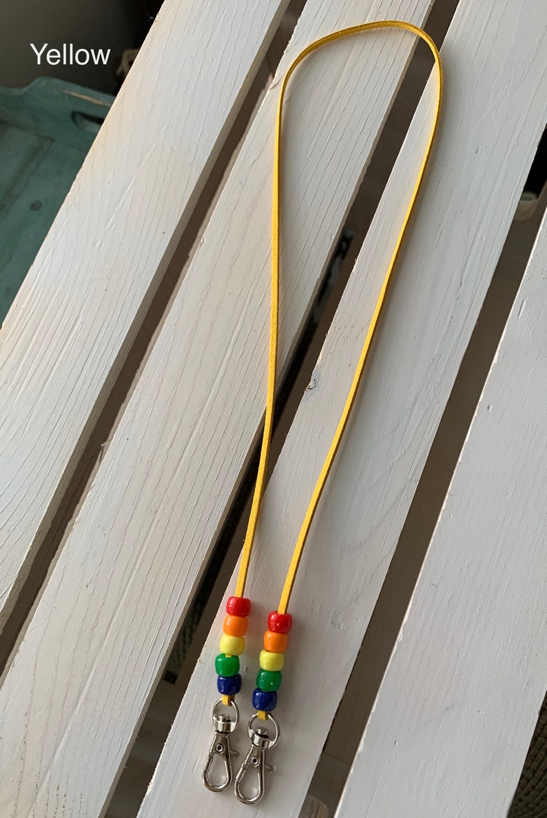 Face Mask Holder/Lanyard for Kids Mask Cord Multicolors Etsy