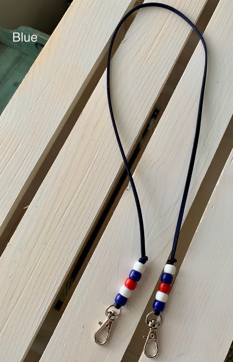 Face Mask Holder/Lanyard for Kids Mask Cord Multicolors Etsy