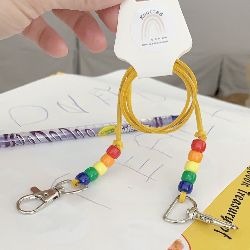 Face Mask Holder/lanyard for Kids Mask Cord Multicolors Etsy